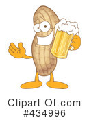 Peanut Character Clipart #434996 by Mascot Junction