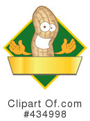 Peanut Character Clipart #434998 by Mascot Junction