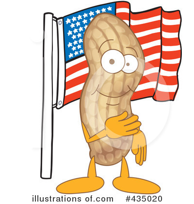 Peanut Clipart #435020 by Mascot Junction