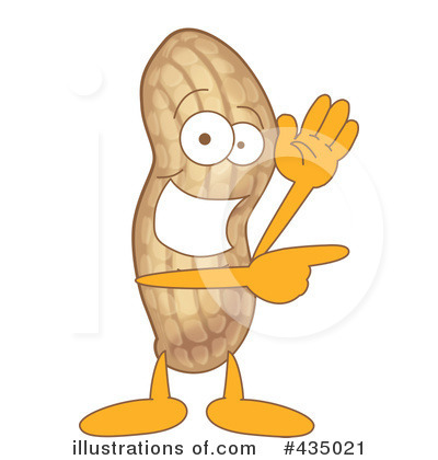 Peanut Character Clipart #435021 by Toons4Biz