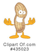 Peanut Character Clipart #435023 by Mascot Junction