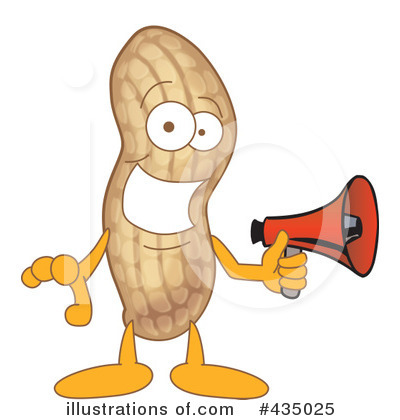 Peanut Character Clipart #435025 by Toons4Biz