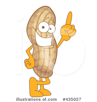 Nut Clipart #435027 by Mascot Junction
