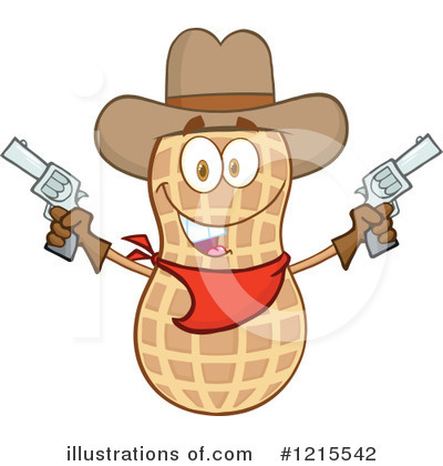 Peanut Character Clipart #1215542 by Hit Toon