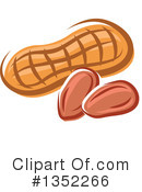 Peanut Clipart #1352266 by Vector Tradition SM