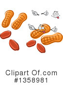 Peanut Clipart #1358981 by Vector Tradition SM