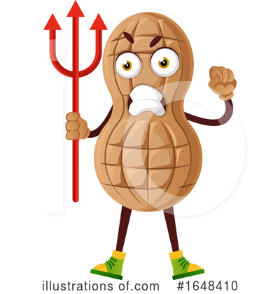 Royalty-Free (RF) Peanut Clipart Illustration by Morphart Creations - Stock Sample #1648410