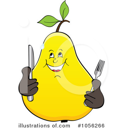Pears Clipart #1056266 by Andrei Marincas