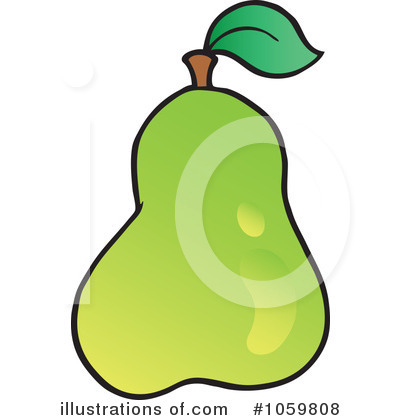 Pear Clipart #1059808 by visekart