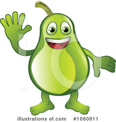 Royalty-Free (RF) Pear Clipart Illustration by AtStockIllustration - Stock Sample #1060811