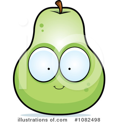 Royalty-Free (RF) Pear Clipart Illustration by Cory Thoman - Stock Sample #1082498