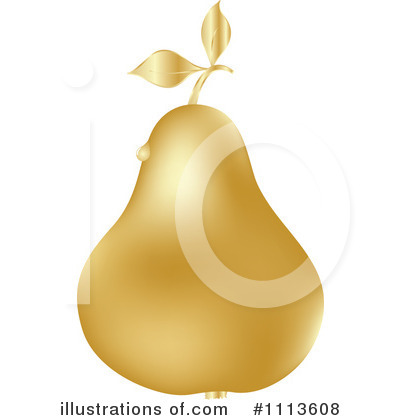 Royalty-Free (RF) Pear Clipart Illustration by Andrei Marincas - Stock Sample #1113608