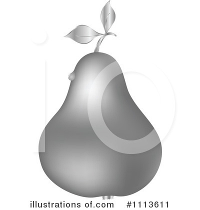 Pear Clipart #1113611 by Andrei Marincas