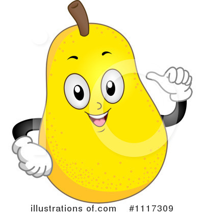 Pears Clipart #1117309 by BNP Design Studio