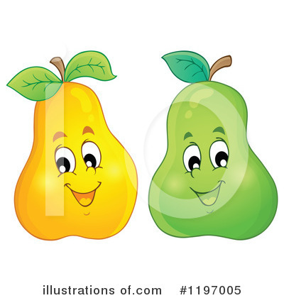 Pear Clipart #1197005 by visekart