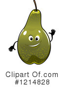 Pear Clipart #1214828 by Vector Tradition SM