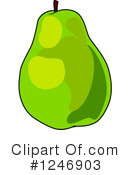Pear Clipart #1246903 by Vector Tradition SM