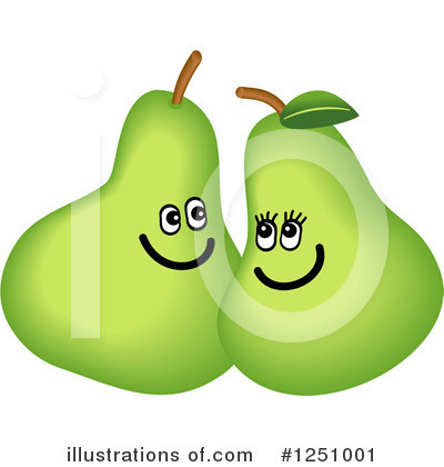Royalty-Free (RF) Pear Clipart Illustration by Prawny - Stock Sample #1251001