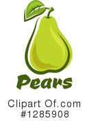 Pear Clipart #1285908 by Vector Tradition SM