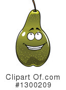 Pear Clipart #1300209 by Vector Tradition SM