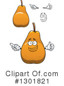 Pear Clipart #1301821 by Vector Tradition SM