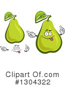 Pear Clipart #1304322 by Vector Tradition SM