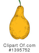Pear Clipart #1395752 by Vector Tradition SM