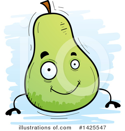Royalty-Free (RF) Pear Clipart Illustration by Cory Thoman - Stock Sample #1425547