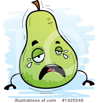 Royalty-Free (RF) Pear Clipart Illustration by Cory Thoman - Stock Sample #1425549