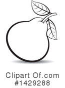 Pear Clipart #1429288 by Lal Perera
