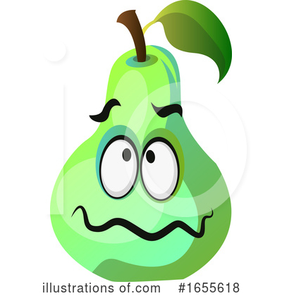 Royalty-Free (RF) Pear Clipart Illustration by Morphart Creations - Stock Sample #1655618