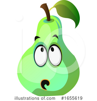 Royalty-Free (RF) Pear Clipart Illustration by Morphart Creations - Stock Sample #1655619