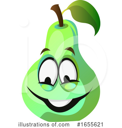 Royalty-Free (RF) Pear Clipart Illustration by Morphart Creations - Stock Sample #1655621