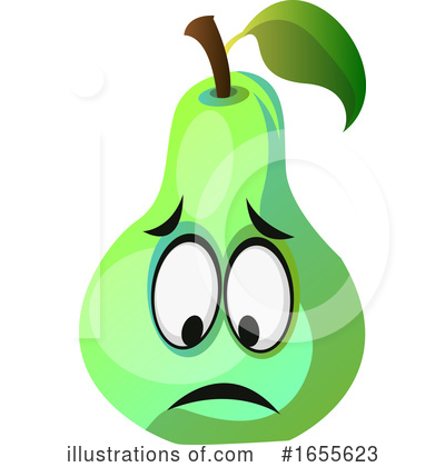 Royalty-Free (RF) Pear Clipart Illustration by Morphart Creations - Stock Sample #1655623