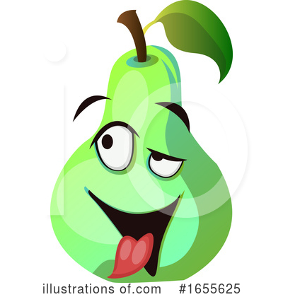 Pear Clipart #1655625 by Morphart Creations