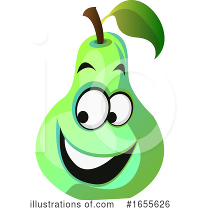 Royalty-Free (RF) Pear Clipart Illustration by Morphart Creations - Stock Sample #1655626