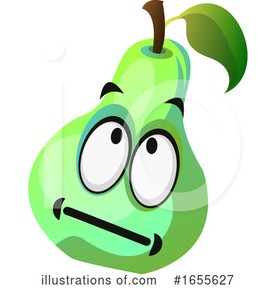Royalty-Free (RF) Pear Clipart Illustration by Morphart Creations - Stock Sample #1655627