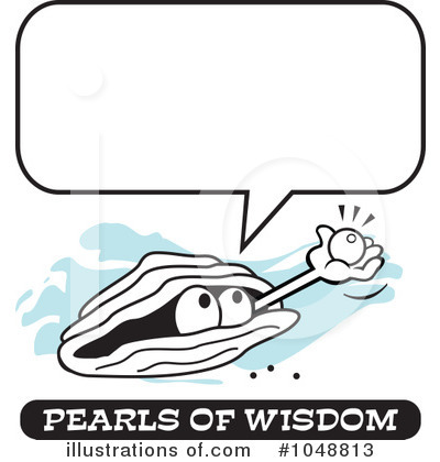 Pearls Of Wisdom Clipart #1048813 by Johnny Sajem