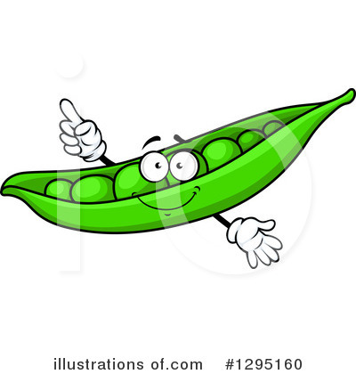 Royalty-Free (RF) Peas Clipart Illustration by Vector Tradition SM - Stock Sample #1295160