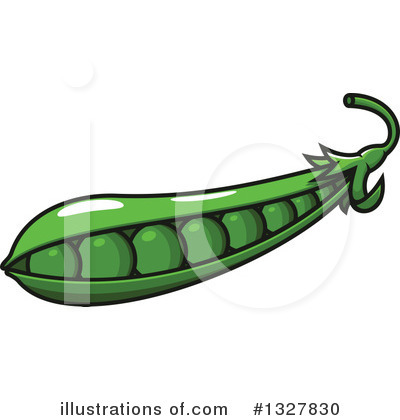 Royalty-Free (RF) Peas Clipart Illustration by Vector Tradition SM - Stock Sample #1327830