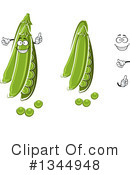 Peas Clipart #1344948 by Vector Tradition SM