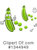 Peas Clipart #1344949 by Vector Tradition SM