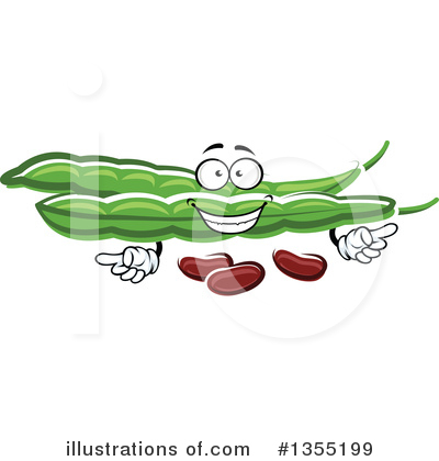 Royalty-Free (RF) Peas Clipart Illustration by Vector Tradition SM - Stock Sample #1355199