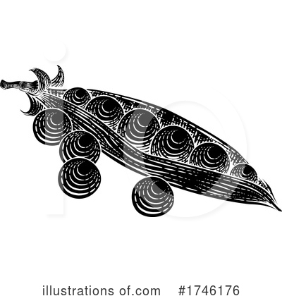 Royalty-Free (RF) Peas Clipart Illustration by AtStockIllustration - Stock Sample #1746176