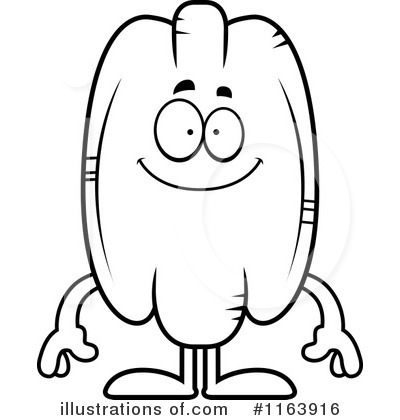 Royalty-Free (RF) Pecan Clipart Illustration by Cory Thoman - Stock Sample #1163916