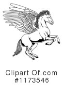 Pegasus Clipart #1173546 by AtStockIllustration