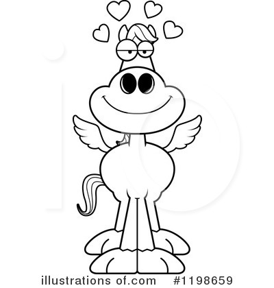 Royalty-Free (RF) Pegasus Clipart Illustration by Cory Thoman - Stock Sample #1198659