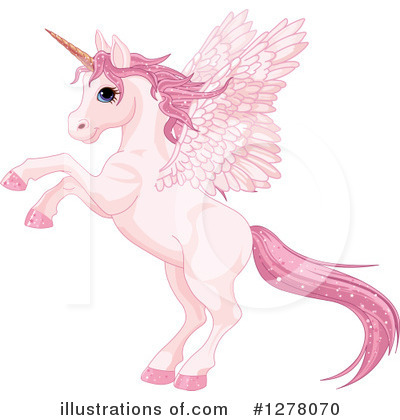 Unicorn Clipart #1278070 by Pushkin