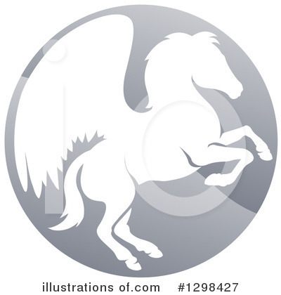 Royalty-Free (RF) Pegasus Clipart Illustration by AtStockIllustration - Stock Sample #1298427