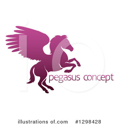 Pegasus Clipart #1298428 by AtStockIllustration